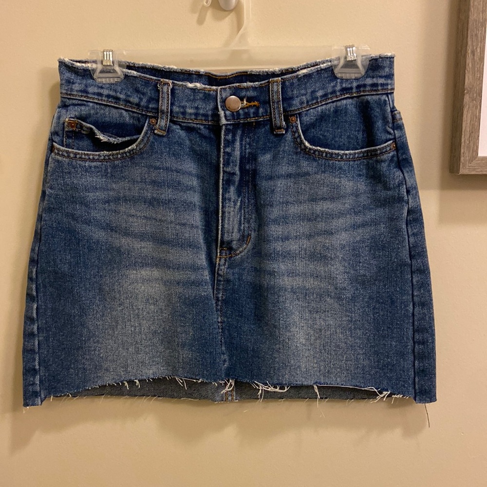 Billabong jean skirt